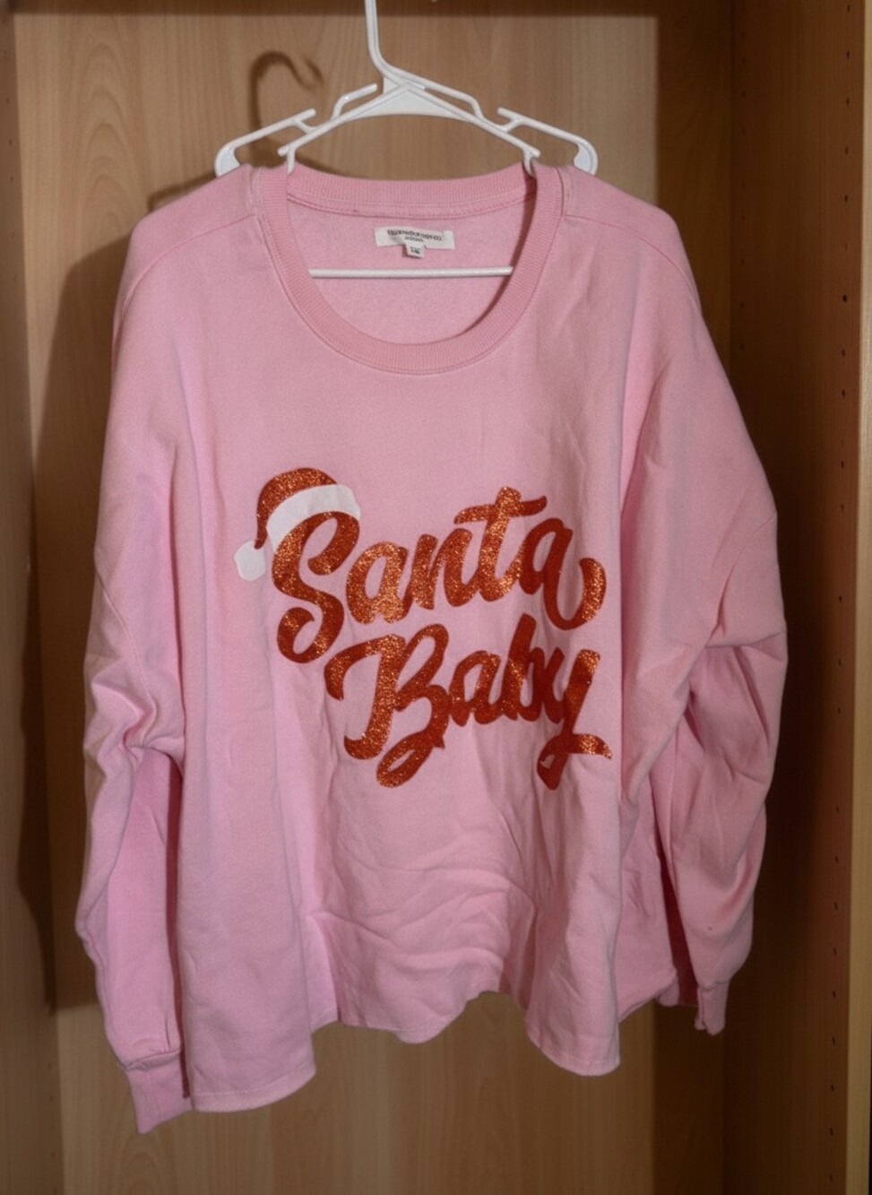 Grayson Threads Pink Santa Baby Christmas